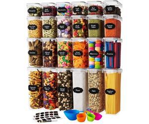 Chef's Path Ensemble de contenants hermétiques pour aliments avec couvercles