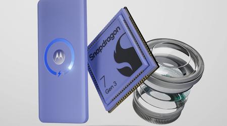 Motorola annonce un nouveau smartphone de la série Edge équipé d'un processeur Snapdragon 7 Gen 3