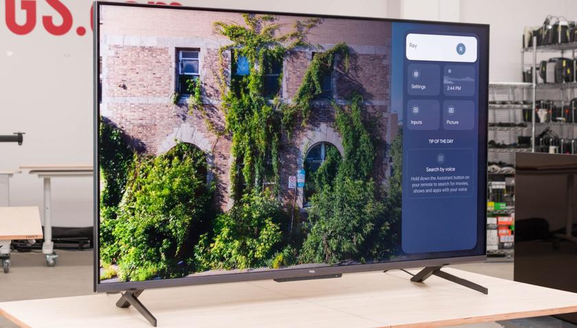 TCL 55" Class 6-Series télévision garage bricolage