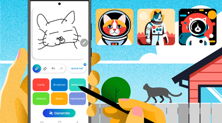 La nouvelle fonction Sketch to Image pour les smartphones Samsung Galaxy S25 vous permettra de dessiner à l'aide d'invites vocales et textuelles.