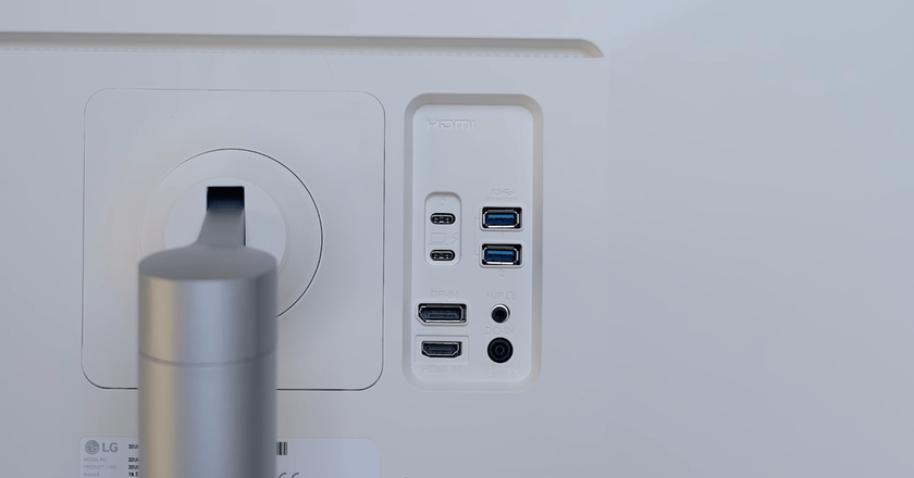 LG 32UL950-W ecran 4k thunderbolt