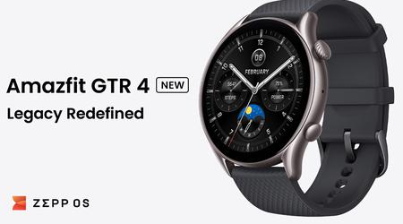 Amazfit GTR 4 Nouveau : Écran AMOLED, prise en charge des appels Bluetooth, GPS et prix de 205 dollars