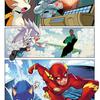 Scène de la bande dessinée DC X Sonic the Hedgehog 1