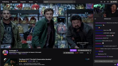 Twitch annule la fonction permettant de regarder Prime Video