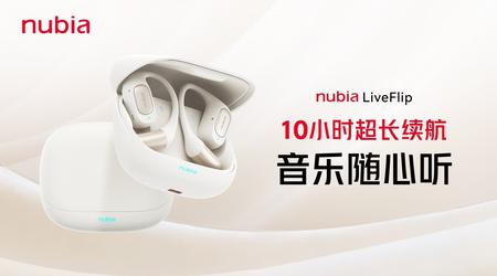 Nubia a lancé en Chine le casque ouvert LiveFlip, doté de haut-parleurs de 15 mm et d'une autonomie de 40 heures.