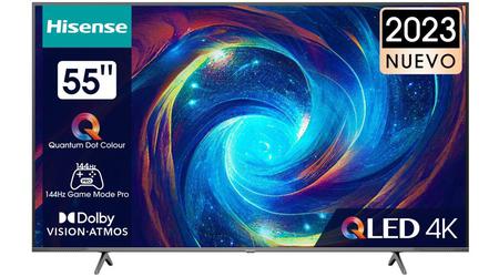 Hisense a dévoilé un téléviseur de jeu QLED 4K UHD de 55 à 75 pouces avec un taux de rafraîchissement de 144 Hz et une interface HDMI 2.1.