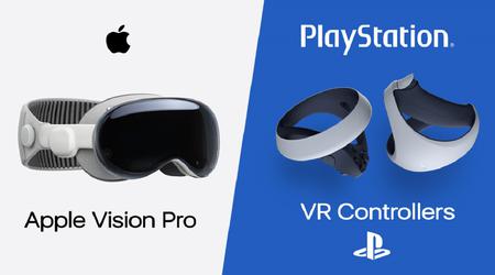 Une excellente option que peu de gens vont profiter : les casques Apple Vision Pro seront compatibles avec les contrôleurs PS VR2