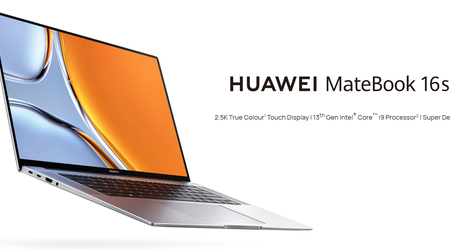 Huawei MateBook 16S - Puces Raptor Lake-H, écran 2,5K et batterie 84Wh à partir de 1799 euros