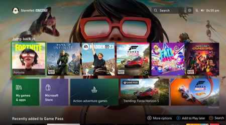 Microsoft a commencé à tester une nouvelle interface utilisateur pour la Xbox - elle apparaîtra en 2023