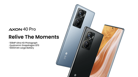 Le ZTE Axon 40 Pro, doté d'une puce Snapdragon 870, d'un écran AMOLED 144Hz et d'un appareil photo 108MP, arrive sur le marché mondial
