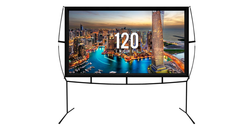 KHOMO GEAR toile de projection mobile