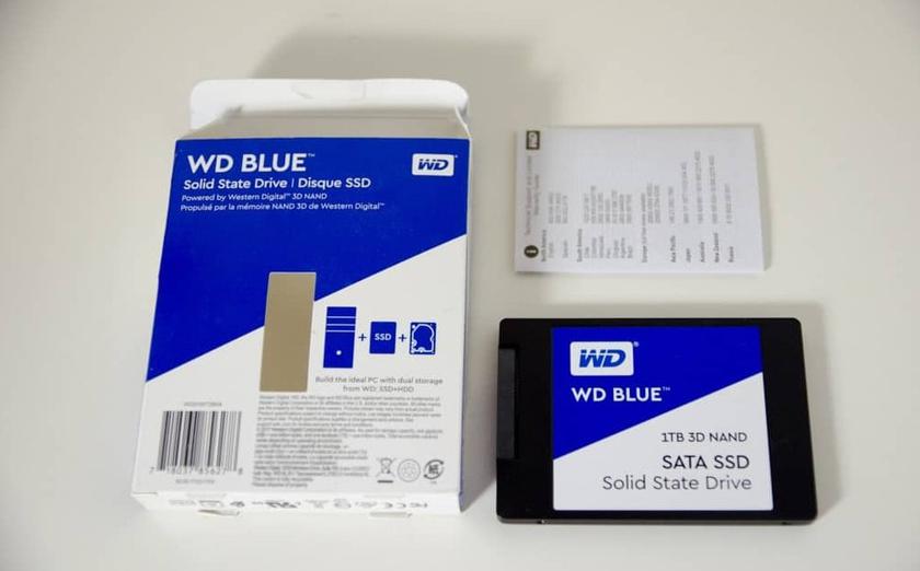 WD Blue 3D NAND ssd conservation données