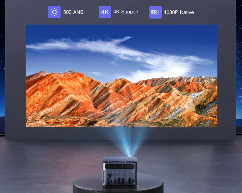 Wimius P64 LCD meilleurs projecteurs wimius
