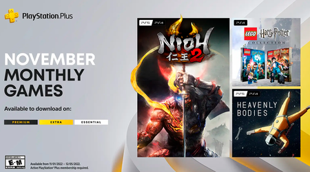 LEGO Harry Potter Collection, Nioh 2 et Heavenly Bodies : les jeux que les abonnés au PlayStation Plus recevront en novembre