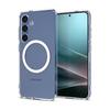 Smartphone Samsung Galaxy S25 Plus de couleur bleue