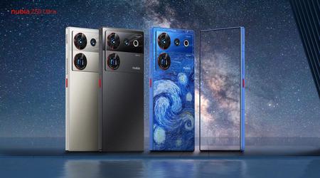 Nubia Z50 Ultra : écran plat 120 Hz sans trous ni encoches, puce Snapdragon 8 Gen 2 et charge de 80W à partir de 577 dollars.