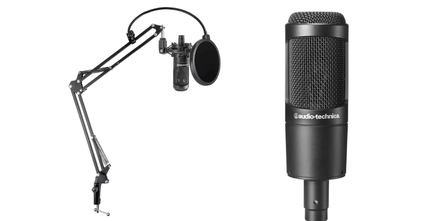 Audio-Technica AT2035 meilleur microphone à condensateur pour le chant