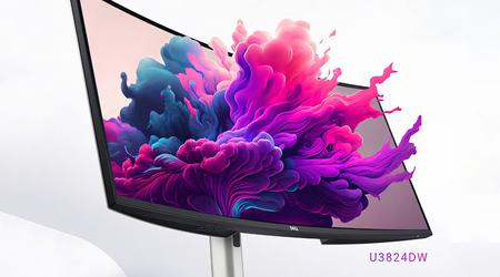 Le Dell UltraSharp 38 (U3824DW) arrive en Europe : un moniteur avec un écran incurvé et un hub USB pour 1303 €.