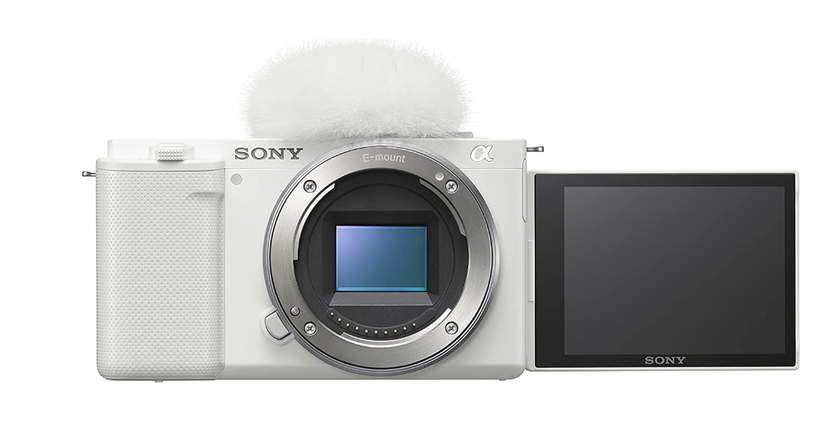 Caméra vidéo Sony Alpha ZV-E10 pour les interviews