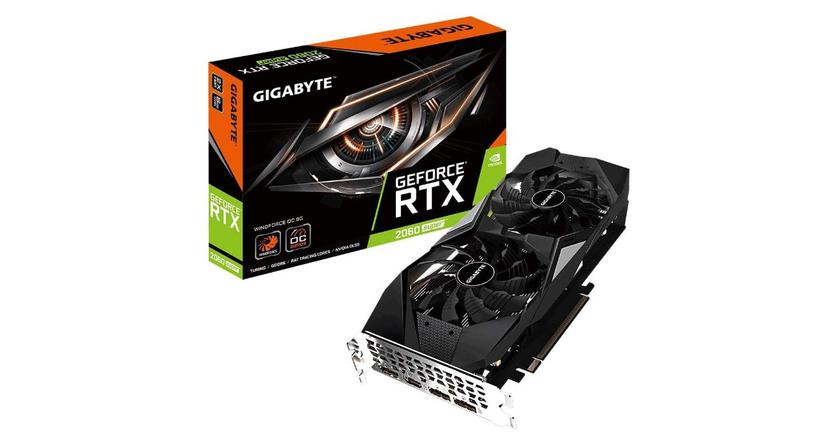 Modèle de carte graphique GIGABYTE GeForce RTX 2060 OC 6G