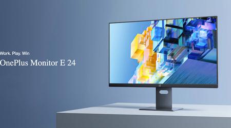 OnePlus Monitor E : moniteur de 24 pouces avec écran IPS FHD 75 Hz et un port USB-C avec Power Delivery 18W