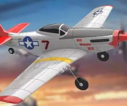 s-idee® Volantex RC Mustang P51 AVION