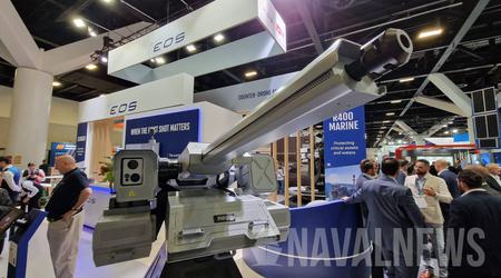 Dazzler - module de combat doté d'une arme laser de 500 W, d'un canon automatique et d'une mitrailleuse pour contrer les drones