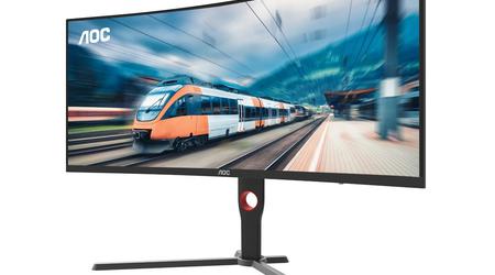 AOC CU34G3X : moniteur incurvé de 34 pouces 2K à 411 $.