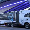 Le camion IVECO S-eWay Fuel Cell à l'occasion d'un événement BMW