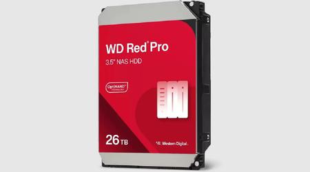 Western Digital a lancé le disque dur WD Red Pro, doté d'une impressionnante capacité de stockage de 26 To.