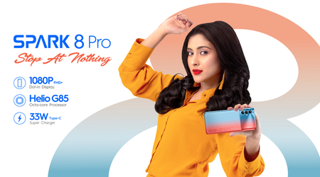 Tecno Spark 8 Pro: un téléphone économique avec une triple caméra 48MP, une puce MediaTek Helio G85 et une charge rapide de 33W pour moins de 200 $