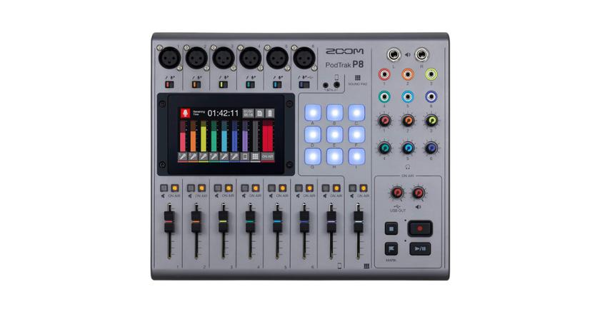 Zoom PodTrak P8 Enregistreur de podcast