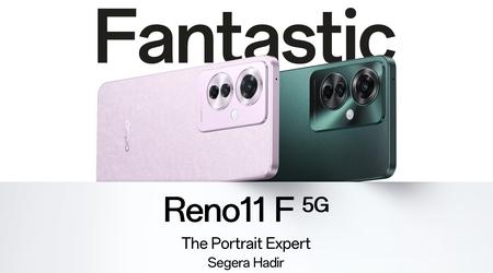 L'annonce est proche : L'OPPO Reno 11 F avec écran AMOLED 120Hz, protection IP65 et puce Dimensity 7050 est apparu sur le site officiel de l'entreprise.