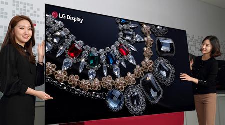 LG a présenté le premier écran OLED 8K au monde