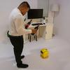 Ballie assistant robot avec projecteur