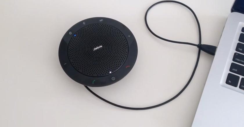 Microphone de salle de conférence Jabra Speak 510 MS pour le zoom
