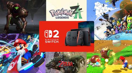 La liste complète des jeux annoncés pour la Nintendo Switch 2 entre 2025 et 2026.