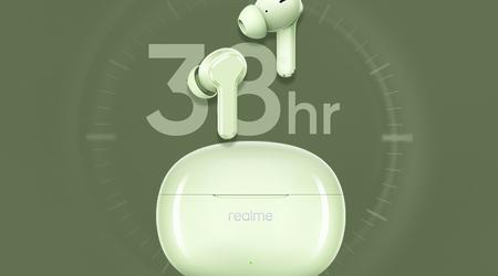 La Realme Buds T110, dotée d'une protection IPX5 et d'une autonomie allant jusqu'à 38 heures, est lancée en dehors de la Chine