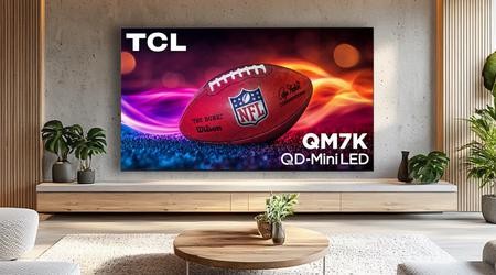 TCL lance le nouveau téléviseur LED QM7K QD-Mini avec prise en charge de la 4K et du HDR3000 aux États-Unis