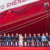 Navire BYD Shenzhen avec des voitures à bord