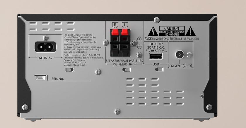 meilleur système de son compact Panasonic SC-PM700