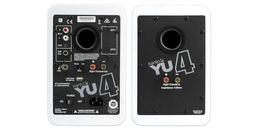 Kanto YU4MW enceinte pour tourne disque
