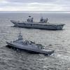 Le porte-avions britannique HMS Queen Elizabeth, qui transporte des chasseurs de cinquième génération F-35B Lightning II, est passé sous le commandement de l'OTAN pour la première fois dans l'histoire.-35 Le porte-avions britannique HMS Queen Elizabeth, qui transporte des chasseurs de cinquième génération F-35B Lightning II, est passé sous le commandement de l'OTAN pour la première fois dans l'histoire.-35