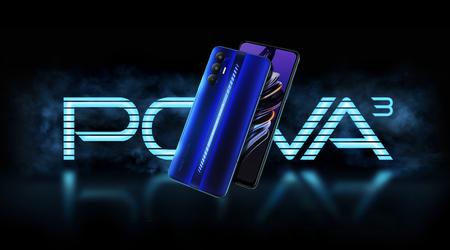 Tecno Pova 3: smartphone économique avec batterie 7000 mAh et charge 33 W