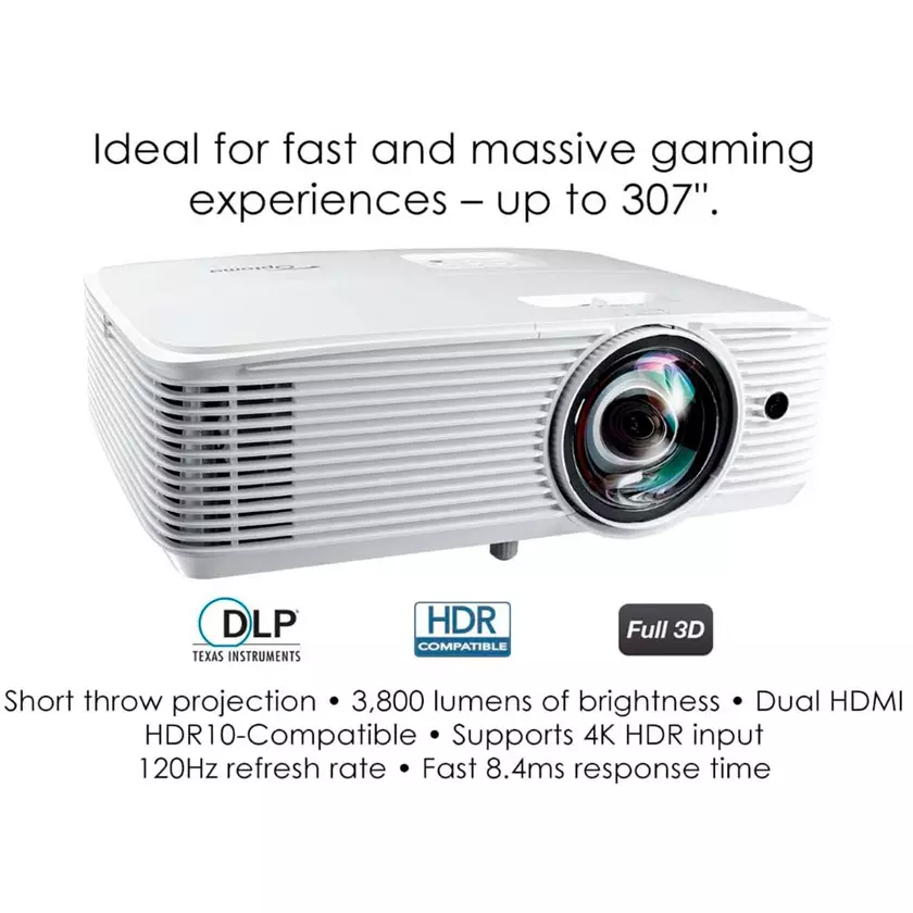 Projecteur numérique Optoma GT1080HD Projecteurs Optoma