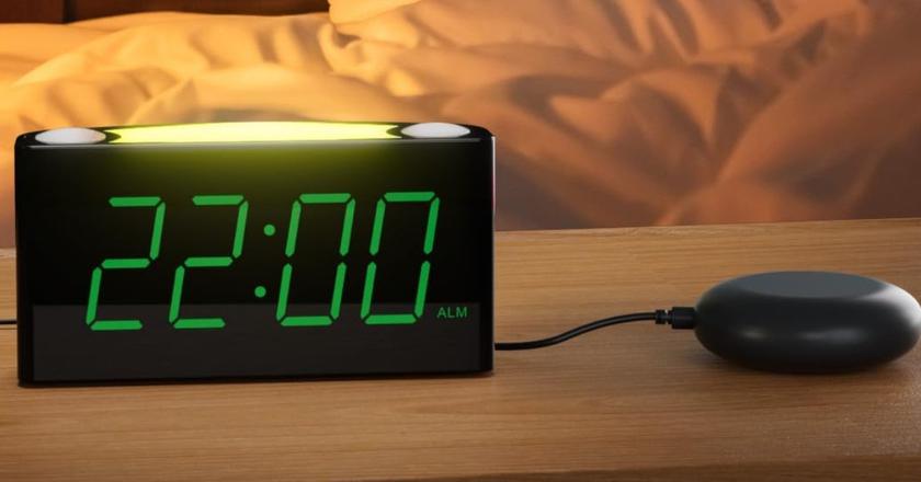Réveil puissant pour sommeil profond