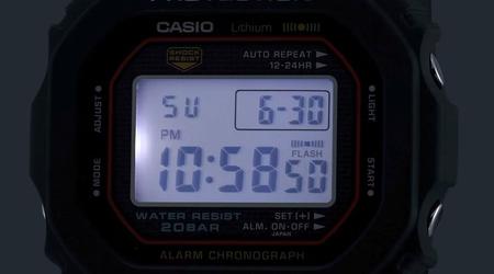 Casio lance la montre G-Shock DW-5000R en l'honneur du modèle original de 1983