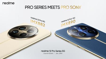 realme a révélé quelles caméras seront intégrées aux smartphones realme 12 Pro et realme 12 Pro+.