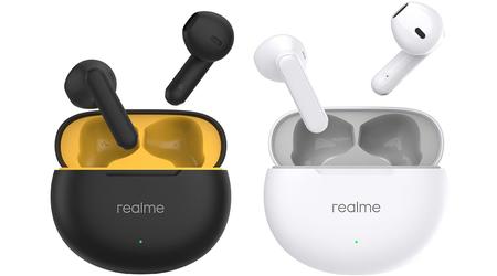 Realme Buds T01 : écouteurs TWS avec Bluetooth 5.4, protection IPX4, Google Fast Pair et jusqu'à 28 heures d'autonomie pour $15