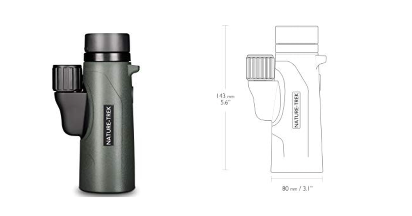 Nature-Trek 10x42 meilleur monoculaire pour la vision à longue distance